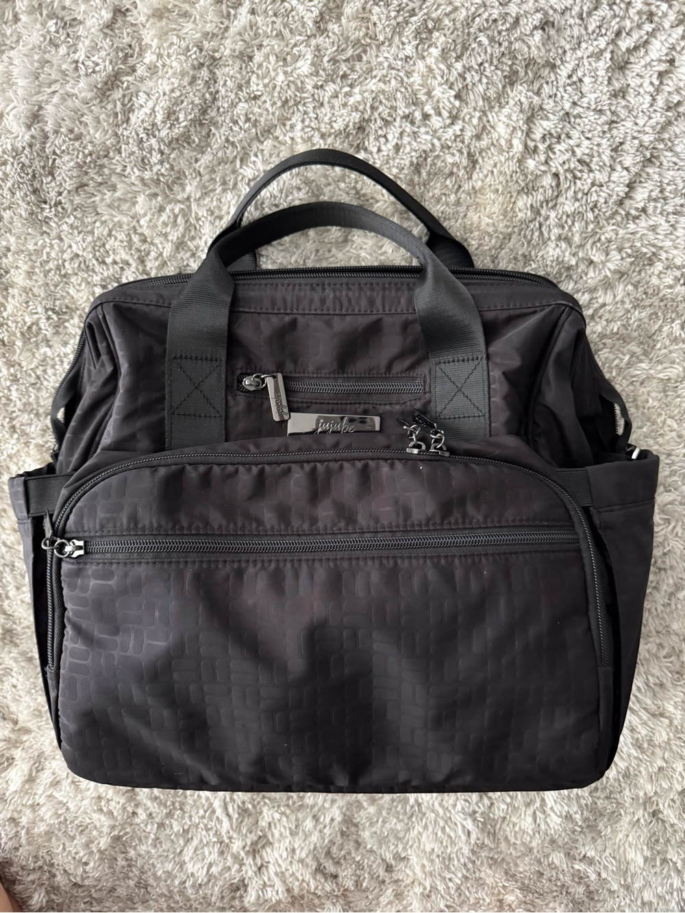 JuJuBe BIFF Diaper Bag- Black Out